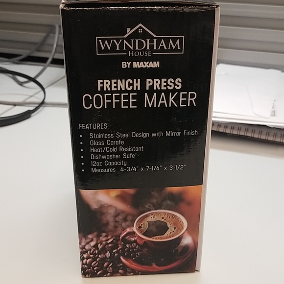 Wyndham 12oz French Press Coffee  Maker - Picture 3 of 5